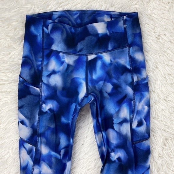 Lululemon Speed Up Tight 28" Blush Blossom Alpine White Midnight Navy - Picture 2 of 8